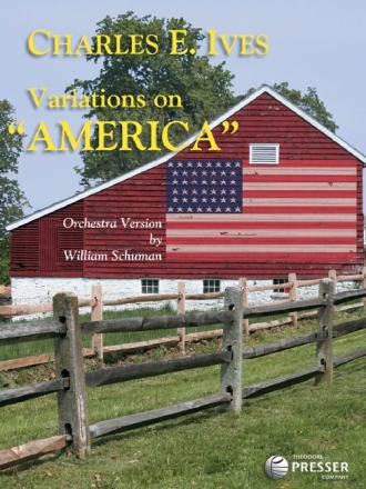 Charles Ives Variations On 'America' Blasorchester Studienpartitur