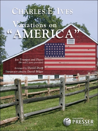 Charles Ives Variations On America Trompete und Klavier Klavierauszug mit Solostimme