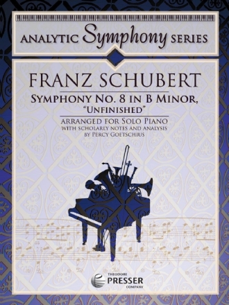 Franz Schubert Symphony No. 8 in B Minor, 'Unfinished' Klavier Solostimme