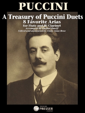 Giacomo Puccini A Treasury Of Puccini Duets Flte und Klarinette Spielpartitur