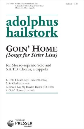Adolphus Hailstork Until I Reach My Home Mezzo-Sopran und Chor Chorpartitur