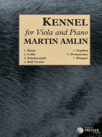 Martin Amlin Kennel Viola und Klavier Klavierauszug mit Solostimme