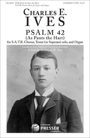 Charles Ives Psalm 42 Chor Chorpartitur