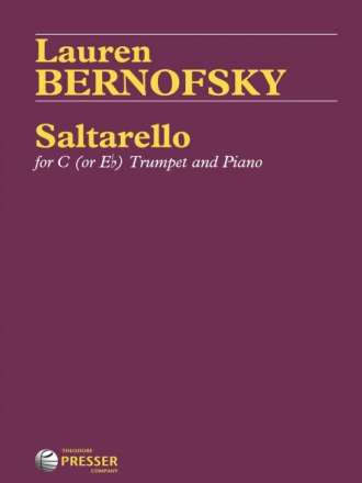 Lauren Bernofsky Saltarello Trompete und Klavier Klavierauszug mit Solostimme
