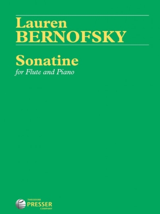 Lauren Bernofsky Sonatine Flte und Klavier Klavierauszug mit Solostimme