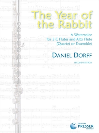 Daniel Dorff The Year Of The Rabbit 3 Flten und Alt-Blockflte Partitur und Stimmen