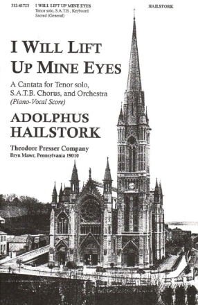 Adolphus Hailstork I Will Lift Up Mine Eyes Chor Chorpartitur