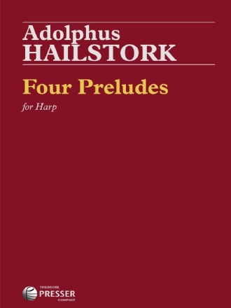 Adolphus Hailstork Four Preludes Harfe Solostimme