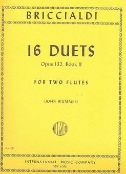 16 Duets op.132 vol.2 (9-16) for 2 flutes score