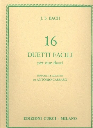 16 duetti facili per 2 flauti