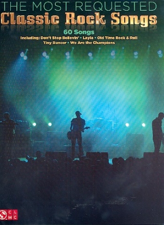 The most requested classic Rock Songs for piano/vocal/guitar Songbook