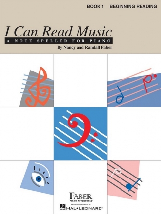 I Can Read Music - Book 1 (Beginning Reading) for piano