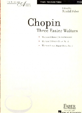 3 easier Waltzes for piano