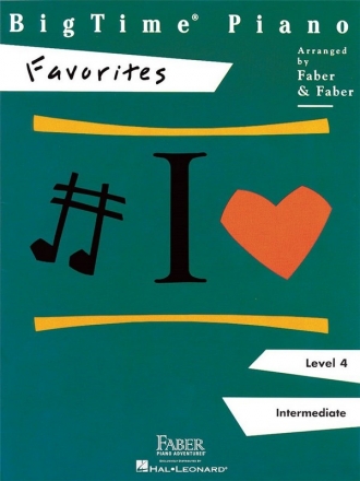 BigTime Piano Favorites - Level 4 & above for piano