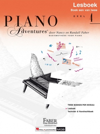 Piano Adventures: Lesboek Deel 4 Klavier Buch