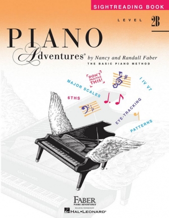 Piano Adventures Level 2B -  Sightreading Book for piano