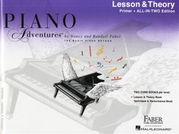 Piano Adventures All-In-Two Primer Lesson/Theory for piano