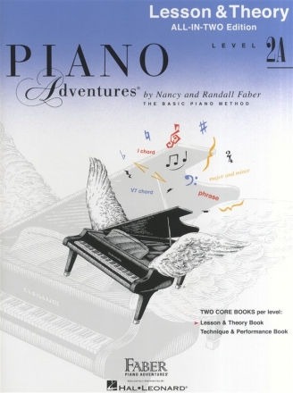 Piano Adventures All-In-Two Level 2A Lesson/Theory (+Online Audio) for piano