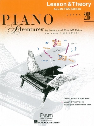 Piano Adventures All-in-Two Lesson & Theory Level 2B (+Online-Audio) for piano