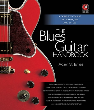 The Blues Guitar Handbook (+Online Audio) for guitar Hardcover