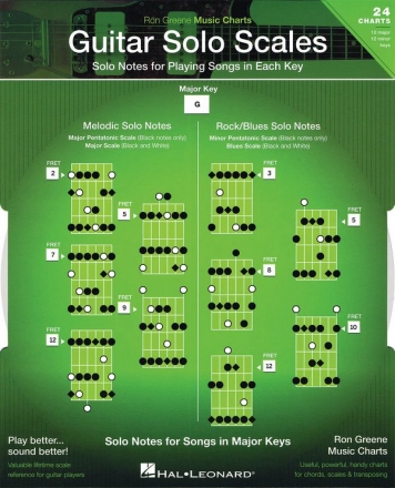 Guitar Solo Scales Gitarre Buch