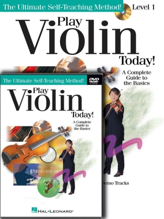 Play Violin Today! Beginner's Pack Violin Buch + CD + CD-ROM