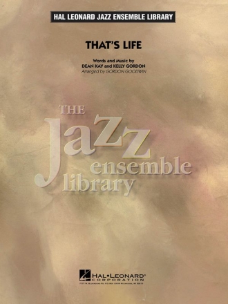 Dean Kay_Kelly Gordon, That's Life Big Band Partitur + Stimmen