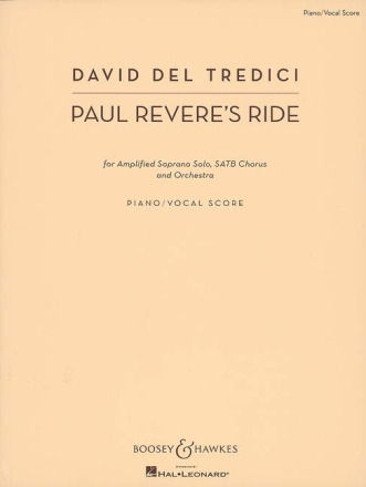 Paul Revere's Ride fr Sopran, gem Chor und Orchester Klavierauszug (en)