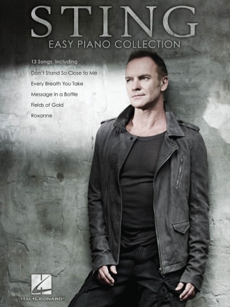 Sting - Easy Piano Collection for easy piano (+lyrics/chords)