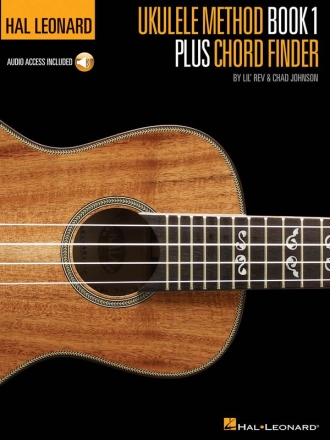 Hal Leonard Ukulele Method Book 1 + Chord Finder Ukulele Buch + Online-Audio