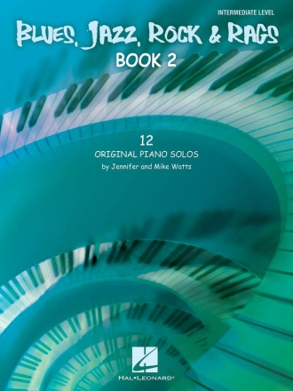 Jennifer Watts_Mike Watts, Blues, Jazz , Rock & Rags - Book 2 Klavier Buch