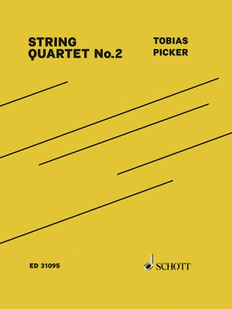 ED31095  String Quartet No.2 fr Streichquartett Partitur und Stimmen