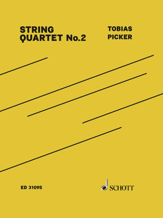 ED31095  String Quartet No.2 fr Streichquartett Partitur und Stimmen