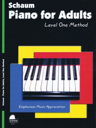 Wesley Schaum, Piano for Adults Klavier Buch