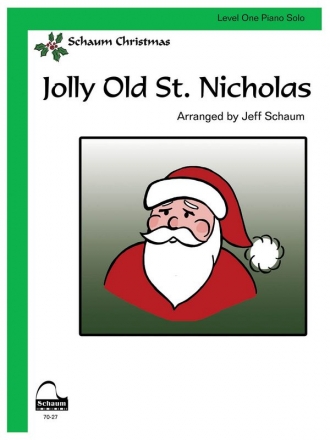 Jolly Old St. Nicholas Klavier Buch