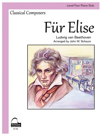 Ludwig van Beethoven, Fr Elise Klavier Buch