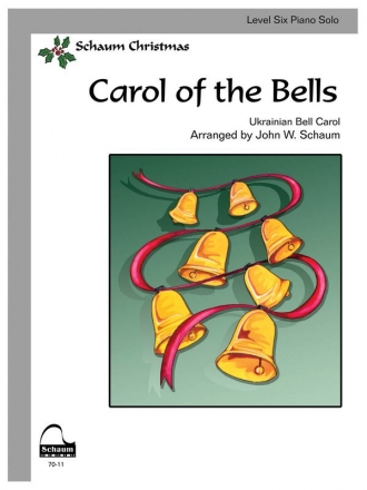 Carol of the Bells Klavier Buch