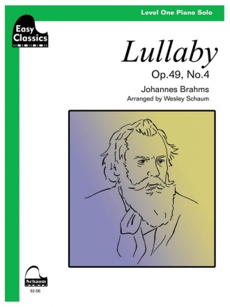 Lullaby, Op. 49, No. 4 Klavier Buch