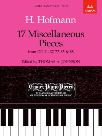 17 miscellaneous Pieces from op.11 op.37, 77, 85 and 88 for piano