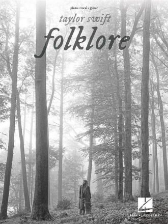 Taylor Swift - Folklore Piano, Vocal and Guitar Book