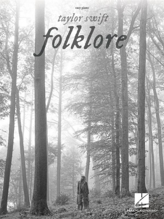 Taylor Swift - Folklore for easy piano (with lyrics and chords) Songbook