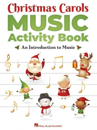 Christmas Carols Music Activity Book C Instruments Book
