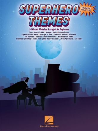 Superhero Themes Klavier