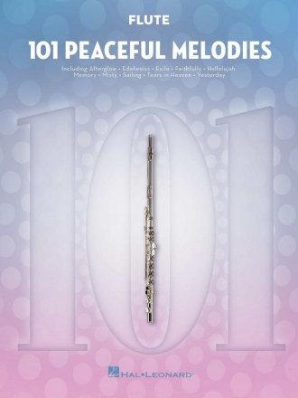 101 Peaceful Melodies for flute