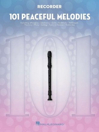 101 Peaceful Melodies for recorder