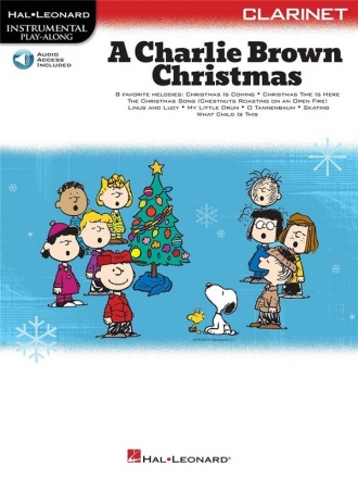 Vince Guaraldi, A Charlie Brown Christmas(TM) Klarinette Buch + Online-Audio
