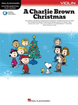 Vince Guaraldi, A Charlie Brown Christmas(TM) Violine Buch + Online-Audio