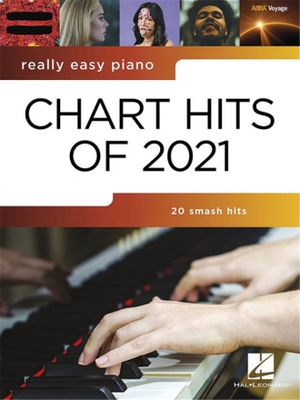 Really Easy Piano: Chart Hits 2021 for easy piano