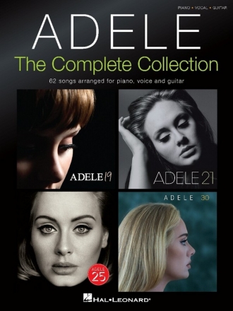 Adele: The Complete Collection for piano/ vocal/ guitar Songbook