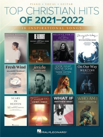 Top Christian Hits of 2021-2022 piano/vocal/guitar  Songbook